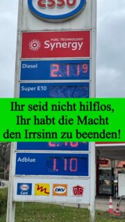 Macht dem Irrsinn ein Ende. Notfalls gegen und ohne die Regierung.
#öl #gas #erneuerbareenergien #transformation #osterholz