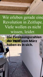 BEV überholen Benziner. Das habe ich letzten Monat vorhergesagt und viele wollen nicht sehen, was doch offensichtlich ist. Unabhängigkeit ist angesagt. Wendet euch der Zukunft zu, so wie wir das tun. Nur dann können wir ein Industrieland bleiben und unseren Wohlstand sichern.
#bev #benziner #grüne #osterholz #spd