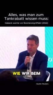 Wie man sieht hat Robert Habeck damals korrekt gewarnt. Gemacht wurde es trotzdem und jetzt der gleiche Fehler noch einmal. Es ist zum Haare raufen.
Kommt auf die Seite der Vernunft. Werdet Mitglied. Folgt uns.
#tankrabatt #habeck #merz #cdu #grüne
