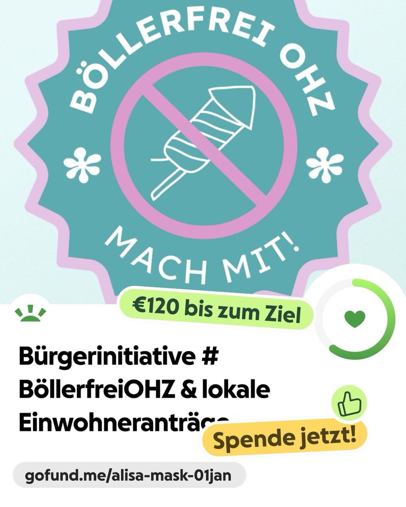 Unterschreibe auch du. Für ein friedliches Miteinander, Spaß und Freude ohne Böllerei.
#silvester #böllerfrei #polizei #osterholz