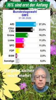 Vernunft und Wissenschaft sind die Grundlage für uns. Offen sein für Neues und die Lebensgrundlagen schützen ist essenzieller Teil unserer Partei-DNA.
Deshalb stehen wir für die Zukunft unserer Gesellschaft, für die Zukunftsfähigkeit unserer Industrie und Lebensart.
Wir schauen zurück, um zu lernen, um Fehler der Vergangenheit zu vermeiden und wir schauen voraus, um die Zukunft zu gestalten.
#grüne #Industrie #wahl #spd #cdu