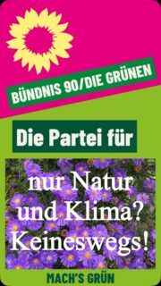 Die Grünen, die Partei für Fortschritt und Zukunft. Wir gestalten die Zukunft in Richtung solidarischer und sozialer Gesellschaft mit Technologie von morgen.
Wir elektrifizieren die Welt.
#grüne #wahl #osterholz #erneuerbare