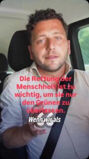 Die Rettung ist eine Aufgabe aller, aber leider kümmern sich alle anderen erst dann darum, wenn GRÜNE stark werden. Ansonsten geht ihnen das Schicksal der Menschen am Ar… vorbei.
Also folgt diesem Kanal und wählt GRÜNE.
#grüne #osterholz #wahl #klimakrise #merz