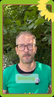 In 8 Tagen ist es soweit! 💚🌻
Wählt Fortschritt. Vielfalt. Zusammenhalt. Klimaschutz. Soziale Gerechtigkeit.
Wählt eine Zukunft, in der wir gemeinsam anpacken und unseren Landkreis lebenswert gestalten.
Am 13.09.: Macht’s grün. 💚