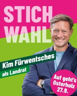 @kimfuerwentsches hat ein starkes Zeichen gesetzt und liegt in Führung. Diesen Vorsprung gilt es zu halten. Helft alle mit.
#landrat #wahl #osterholz